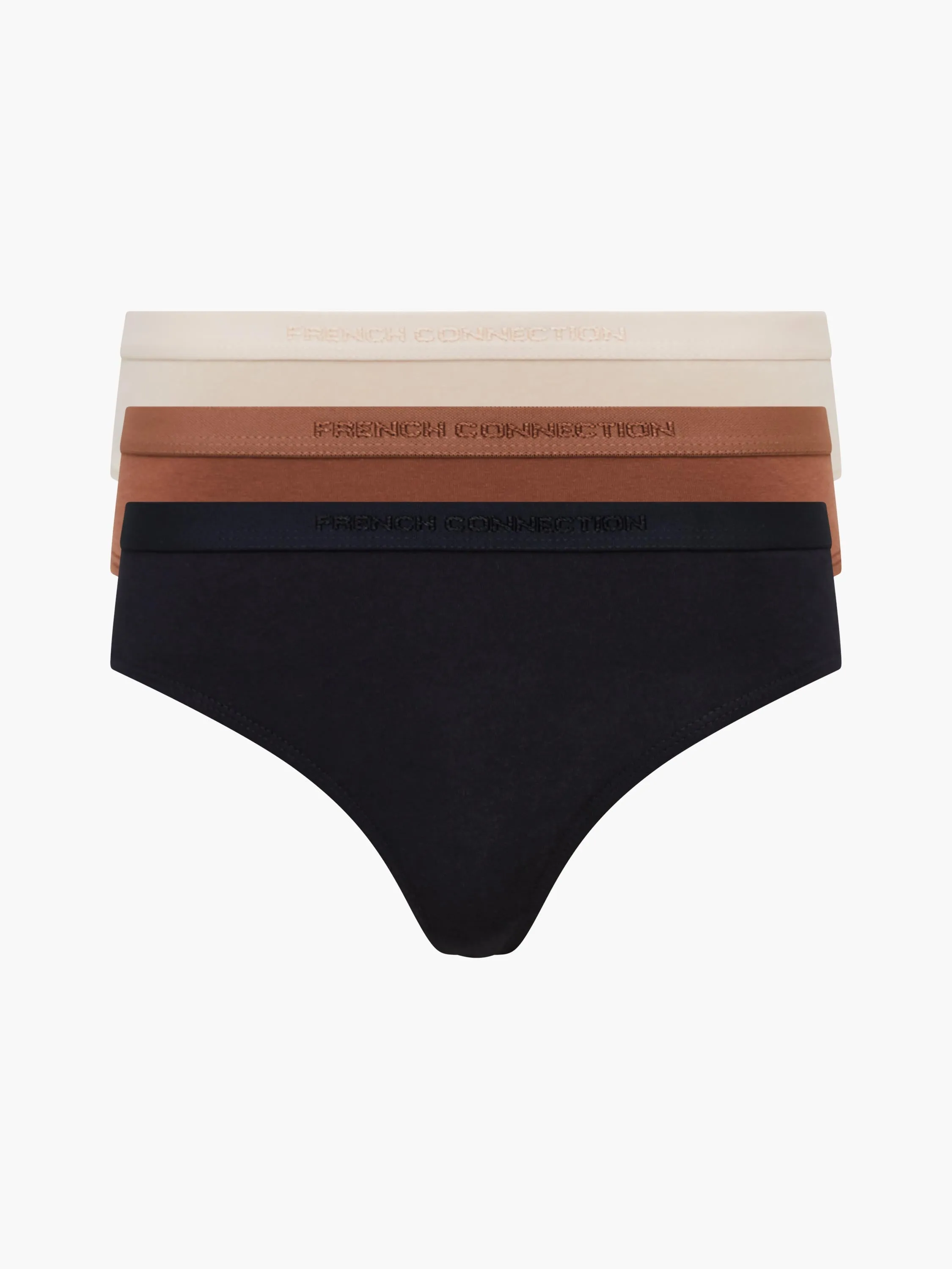 3 Pack French Connection Thongs