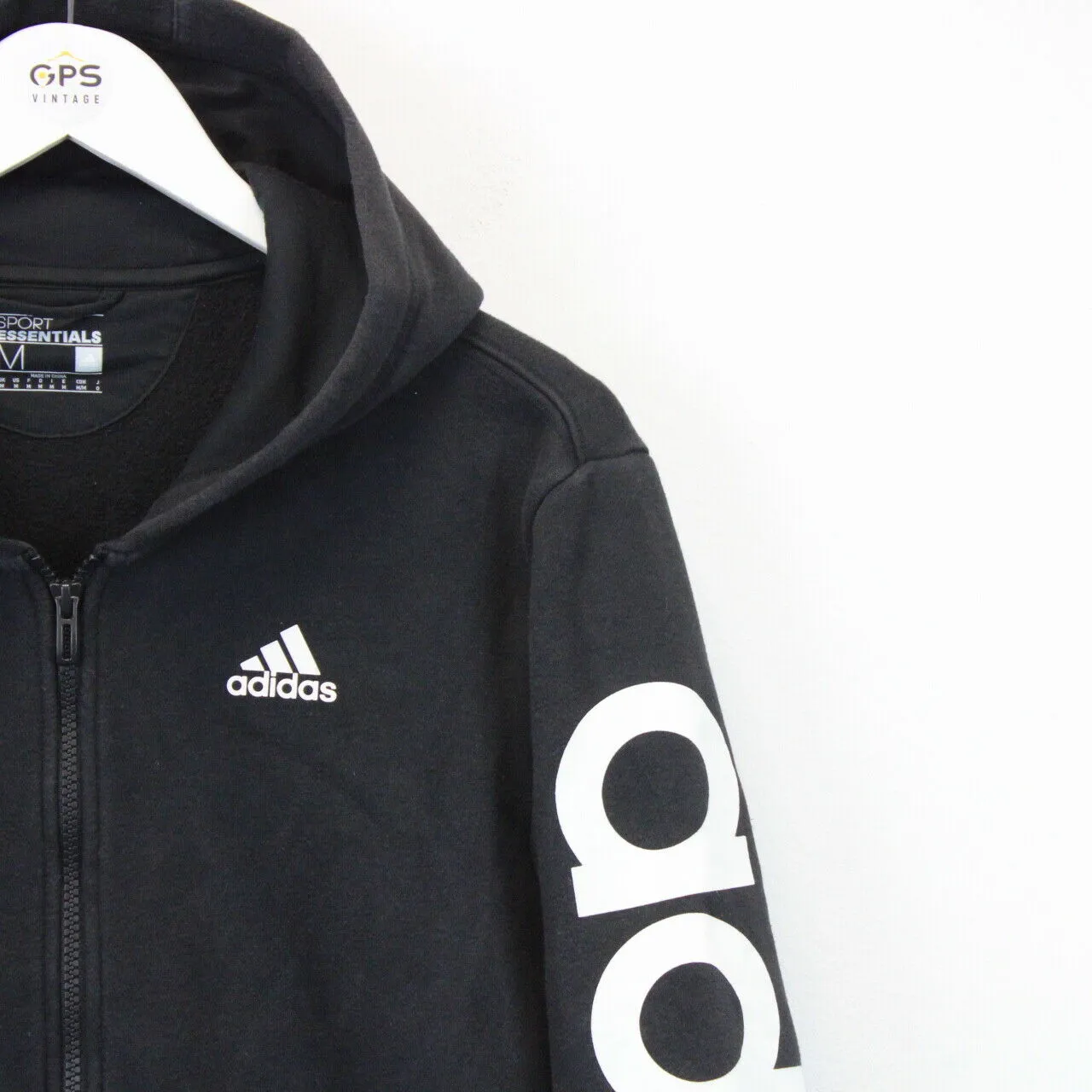 ADIDAS Hoodie Black | Medium