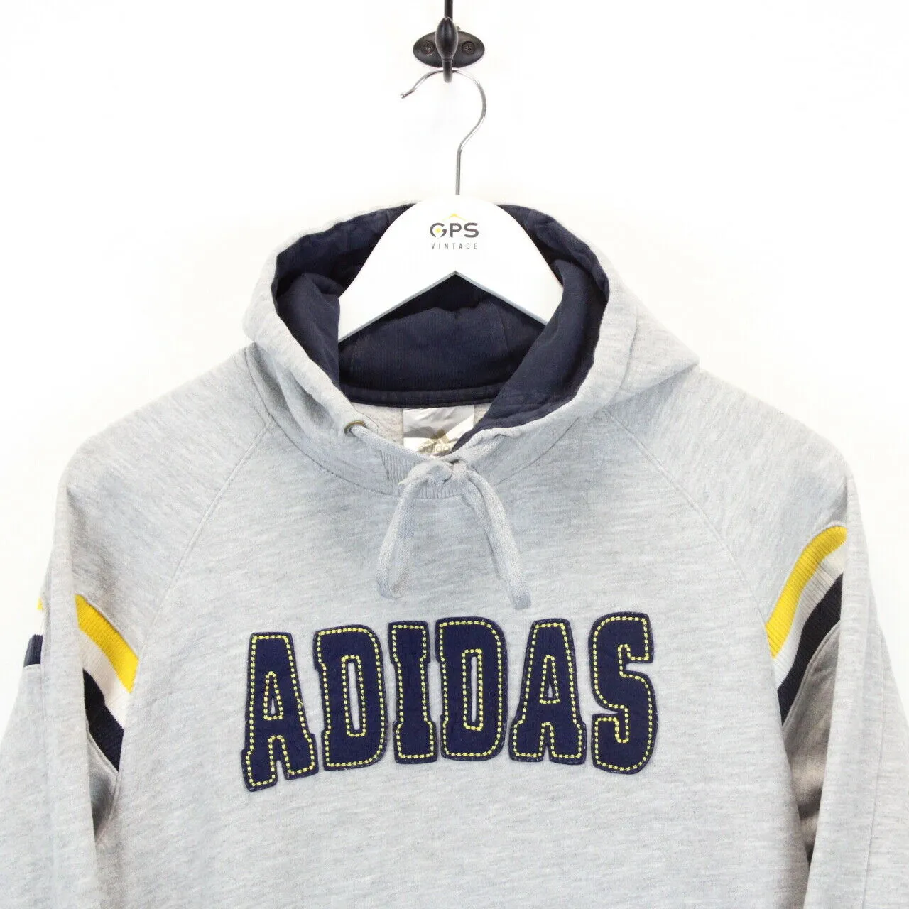 ADIDAS Hoodie Grey | Small