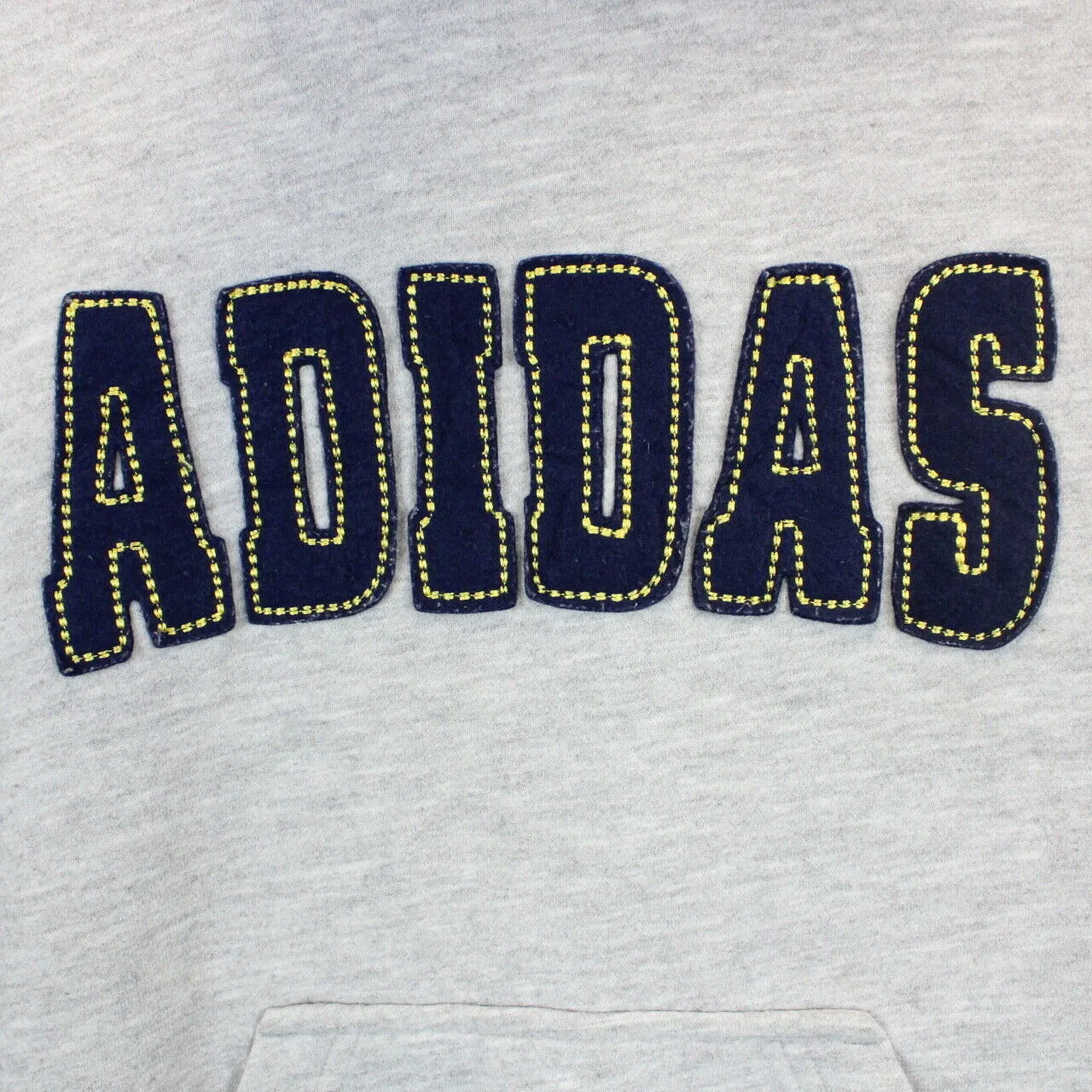 ADIDAS Hoodie Grey | Small