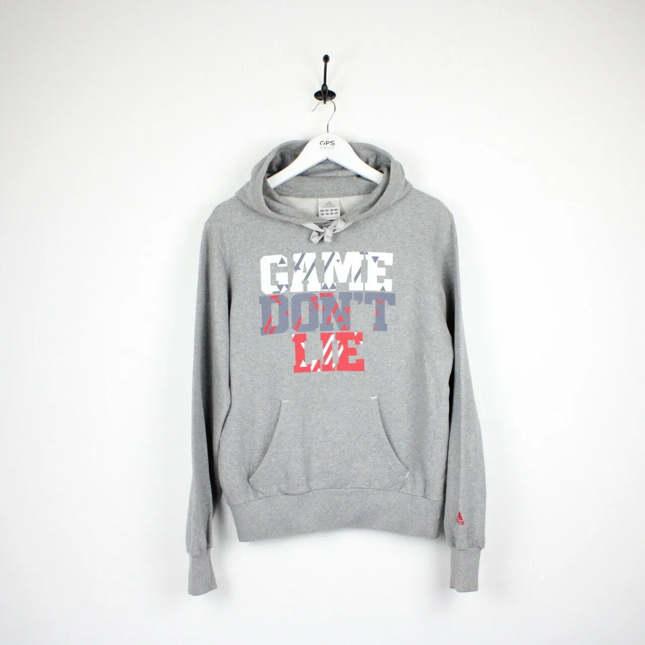 ADIDAS Hoodie Grey | XS