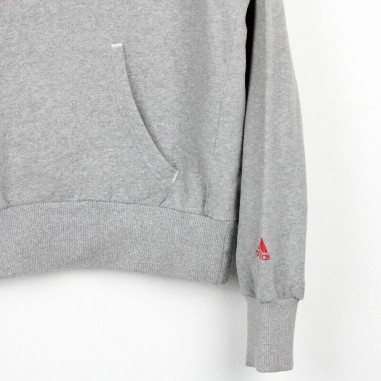 ADIDAS Hoodie Grey | XS