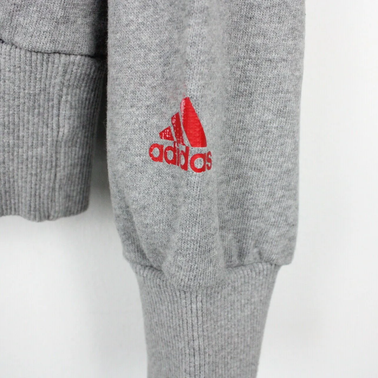 ADIDAS Hoodie Grey | XS