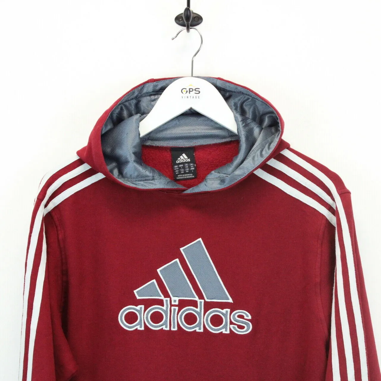 ADIDAS Hoodie Red | Medium