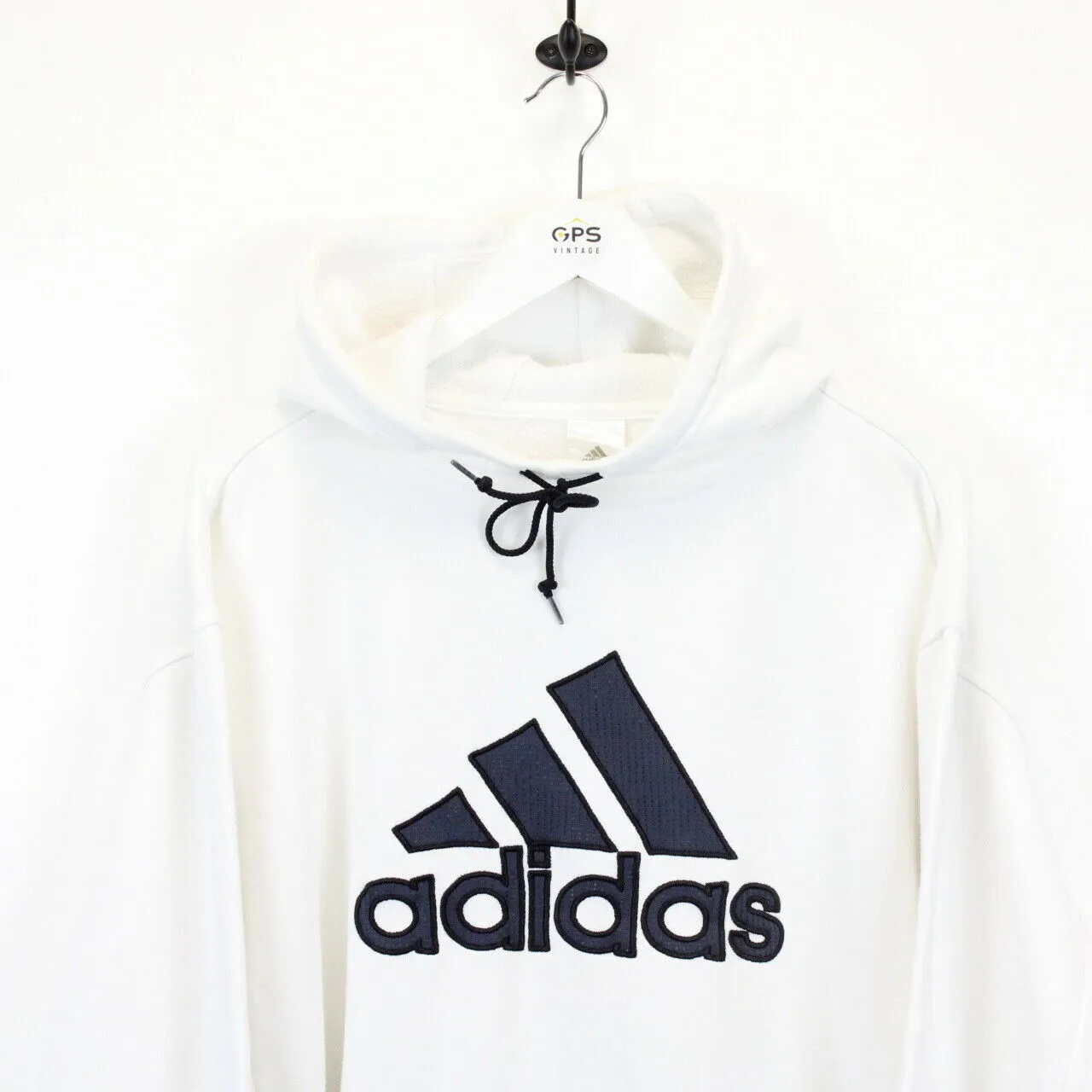 ADIDAS Hoodie White | Large