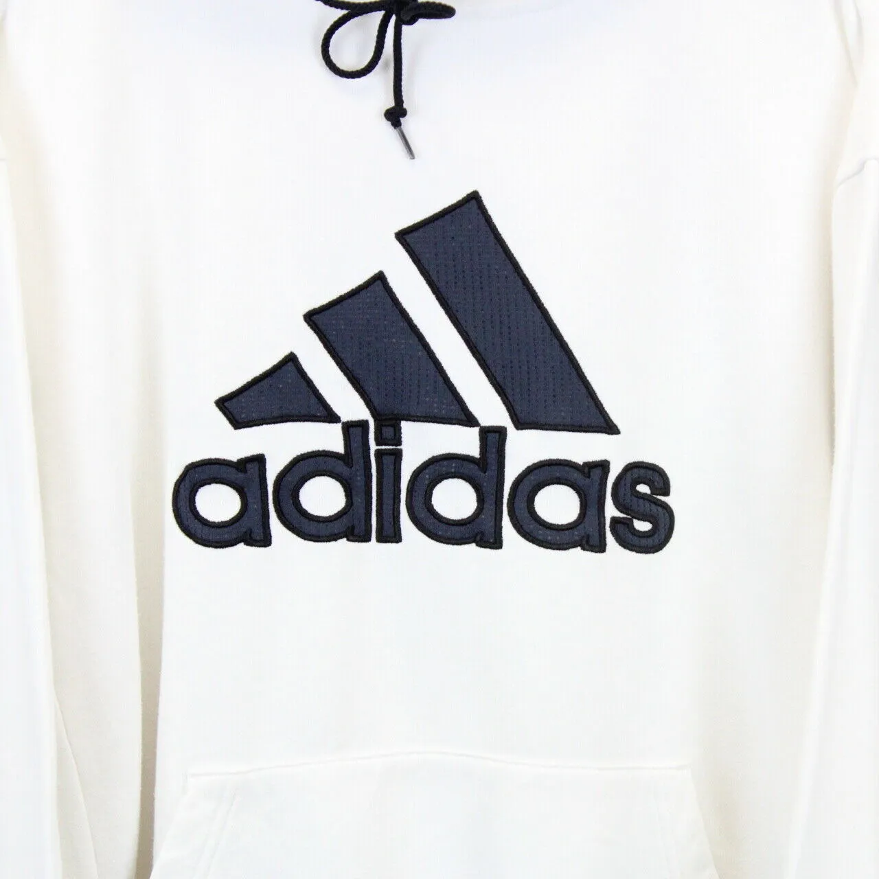 ADIDAS Hoodie White | Large