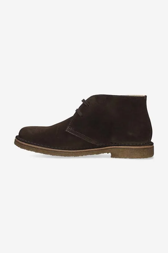 Astorflex suede shoes Polacchetto men's brown color