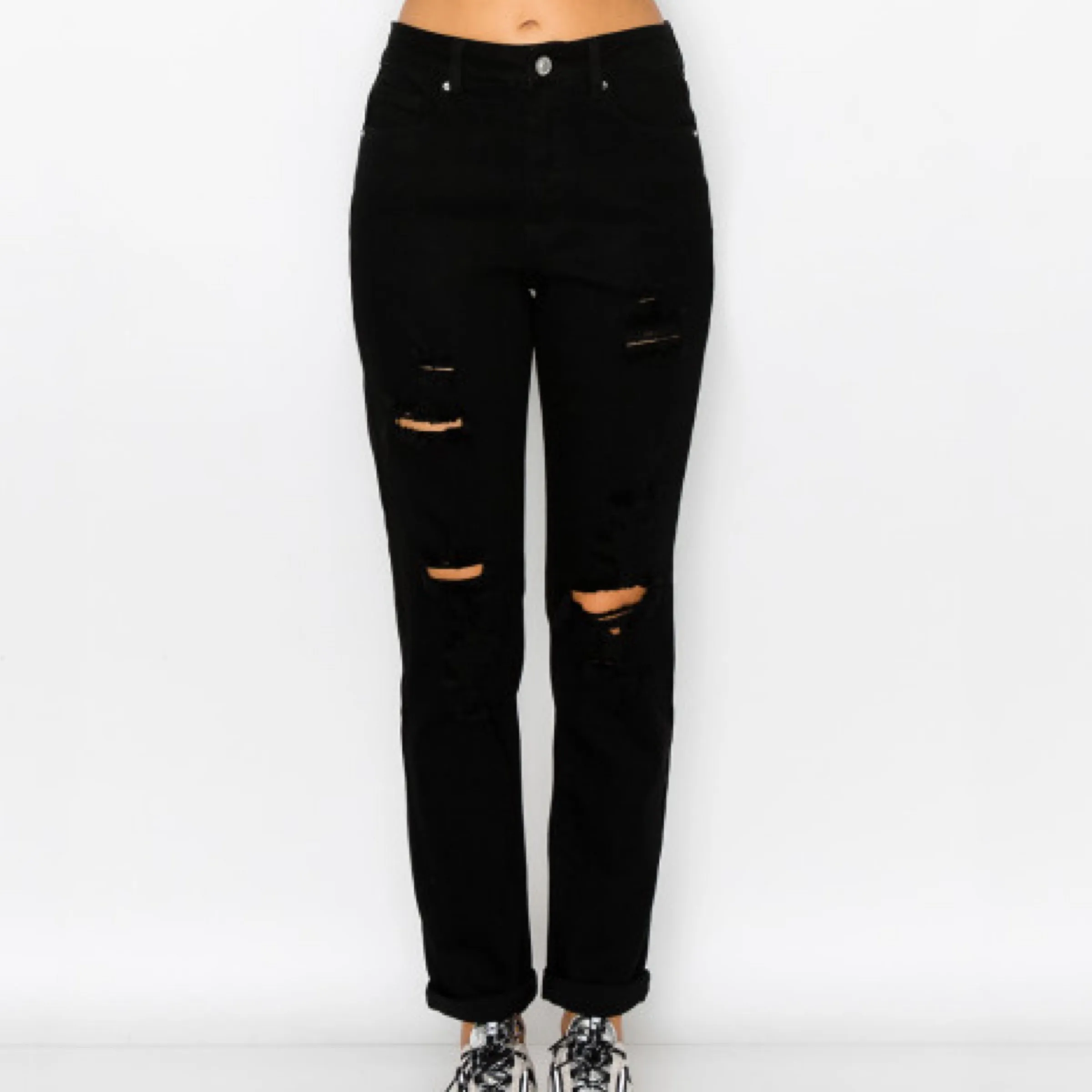 Authentic Mom Jeans  Black