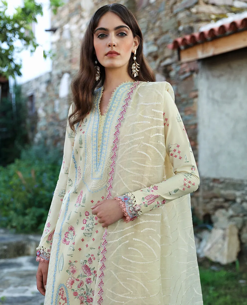 Aylin By Republic WomensWear Embroidered Lawn Unstitched 3Pc Suit D7-B Ezel