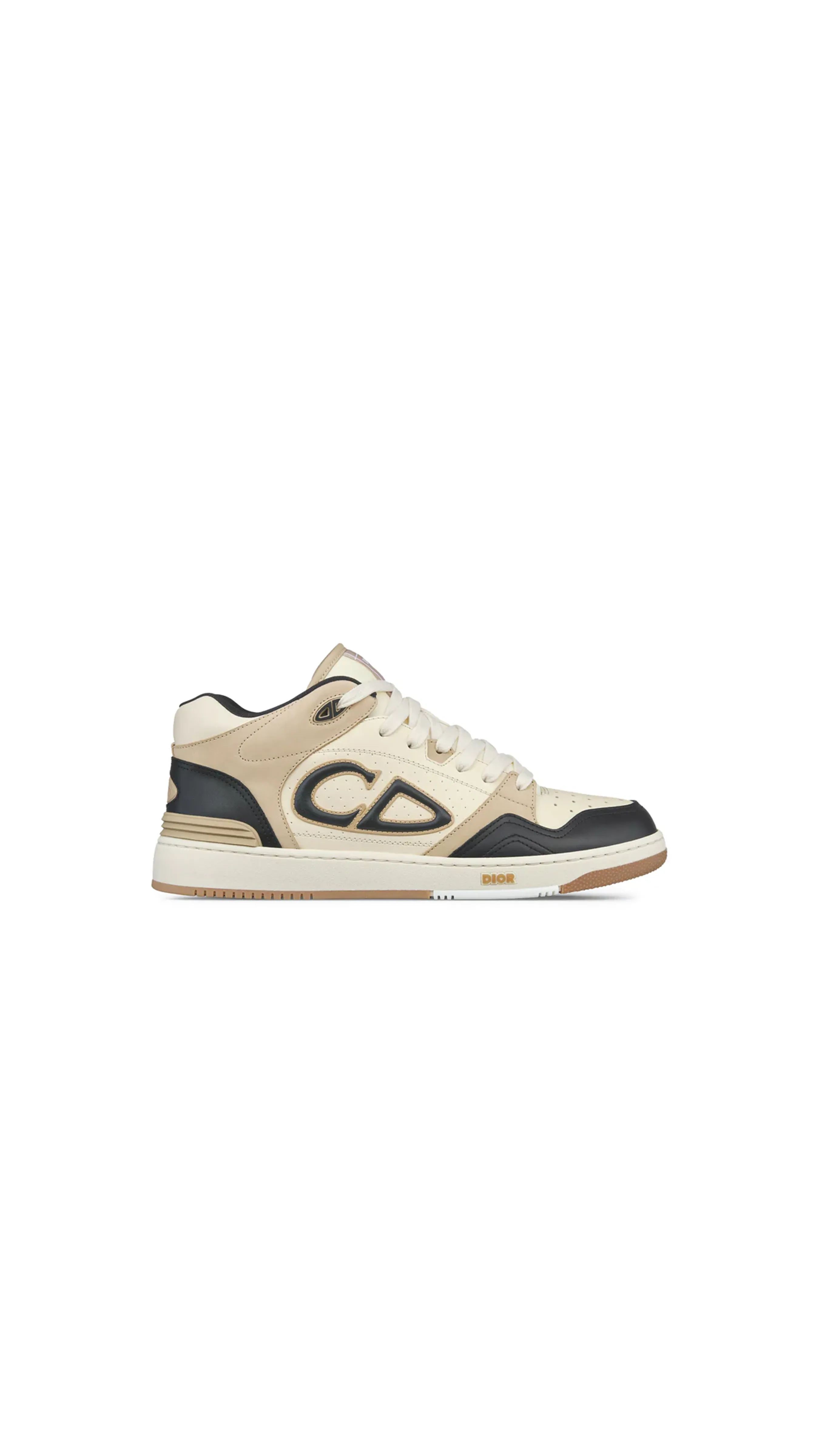 B27 Mid-top Sneakers - Beige\Black