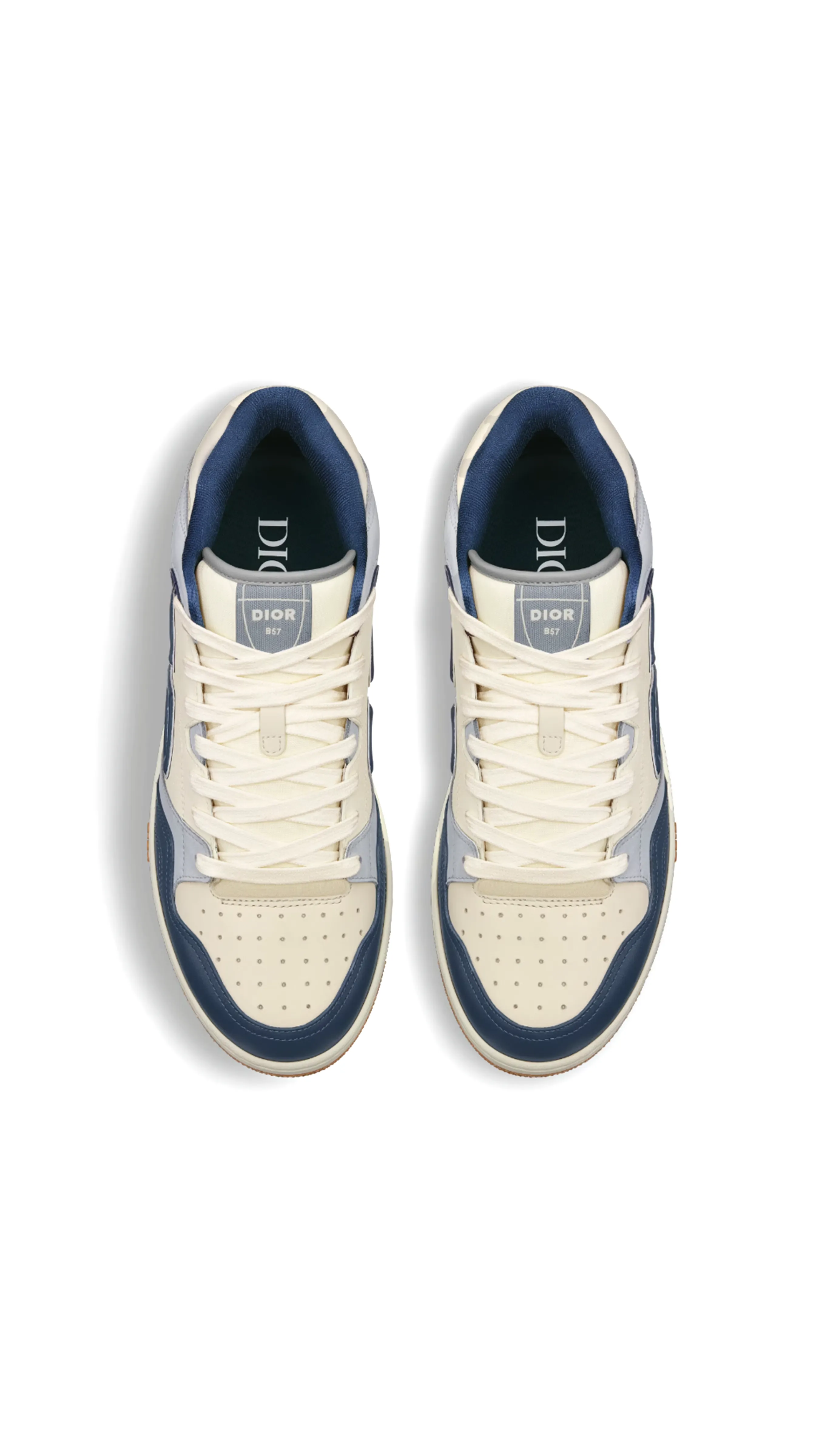 B27 Mid-top Sneakers - Navy/Cream/Grey