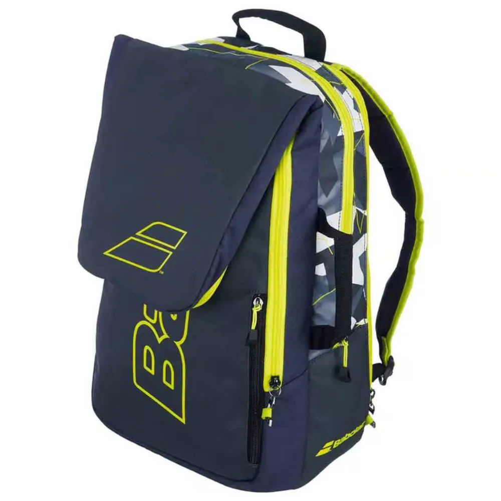 Babolat Pure Aero 2023 Tennis Backpack (Grey/Yellow/White)