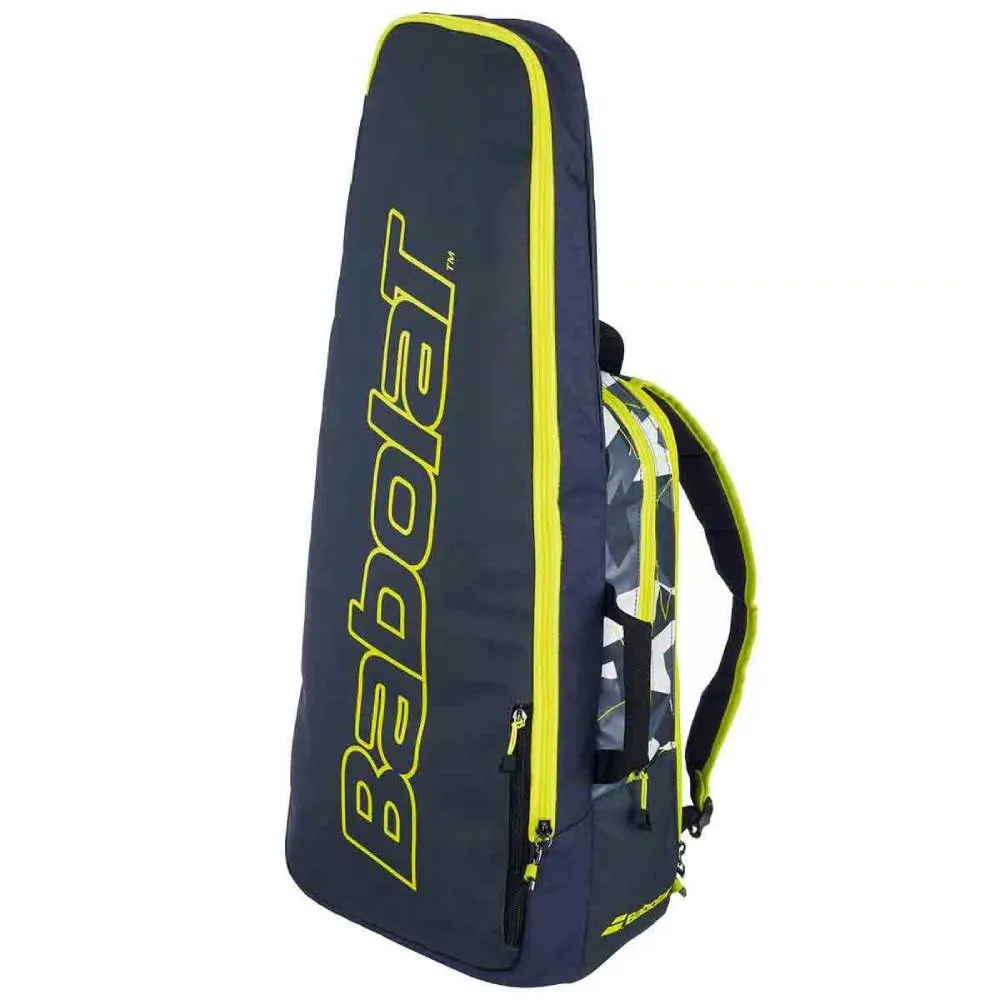 Babolat Pure Aero 2023 Tennis Backpack (Grey/Yellow/White)