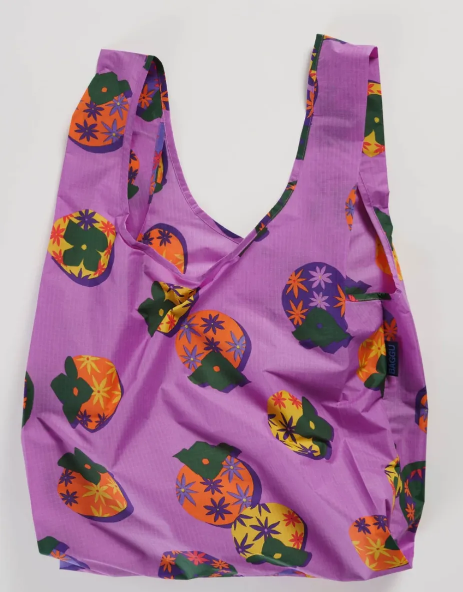 Baggu: Persimmon Collage Standard Reusable Bag