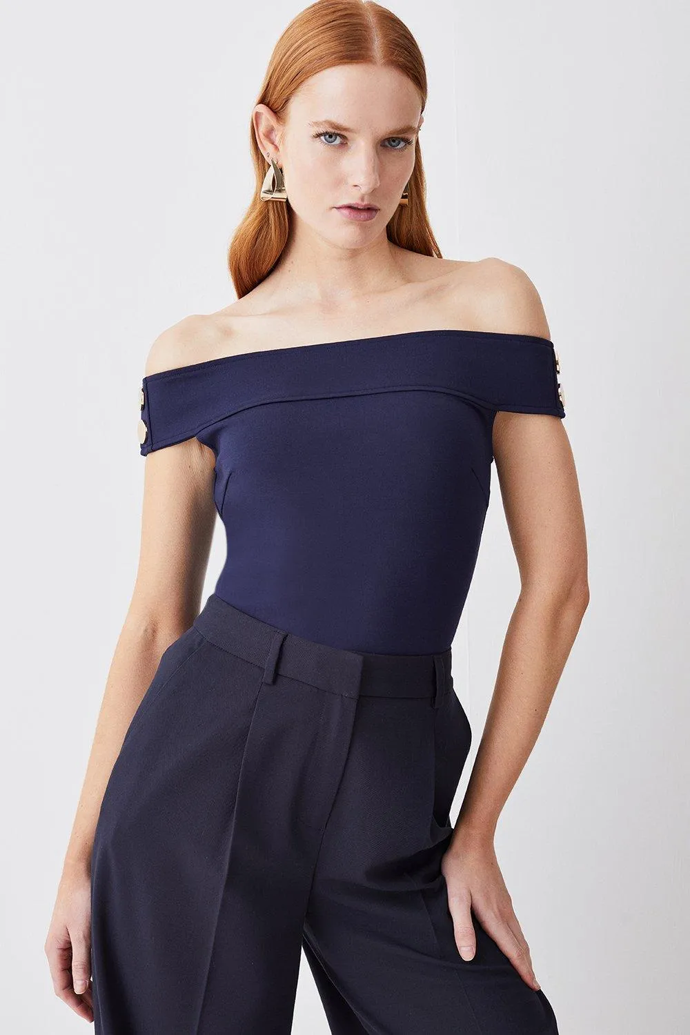 Bardot Ponte Top | Karen Millen