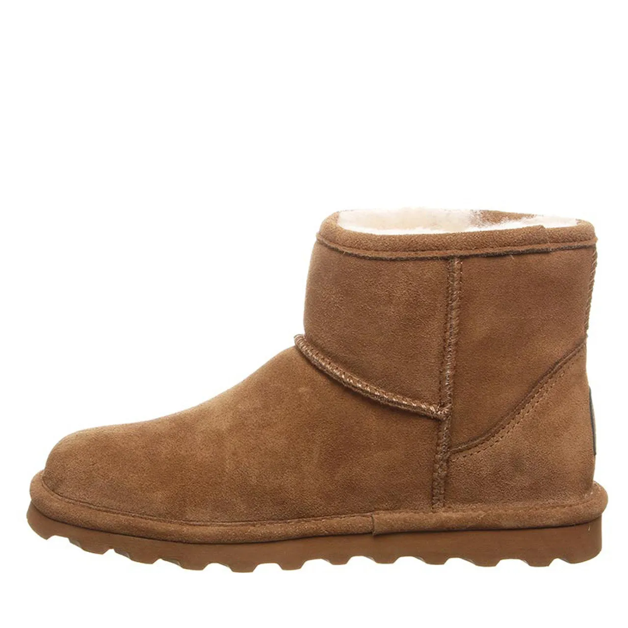 Bearpaw Women's Alyssa Short Fur Boot - Hickory II 2130W