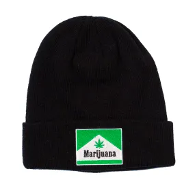 Black Weed Beanie