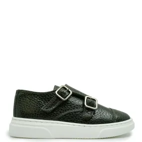 Blublonc Hunter Pebbled Captoe Dress Sneaker