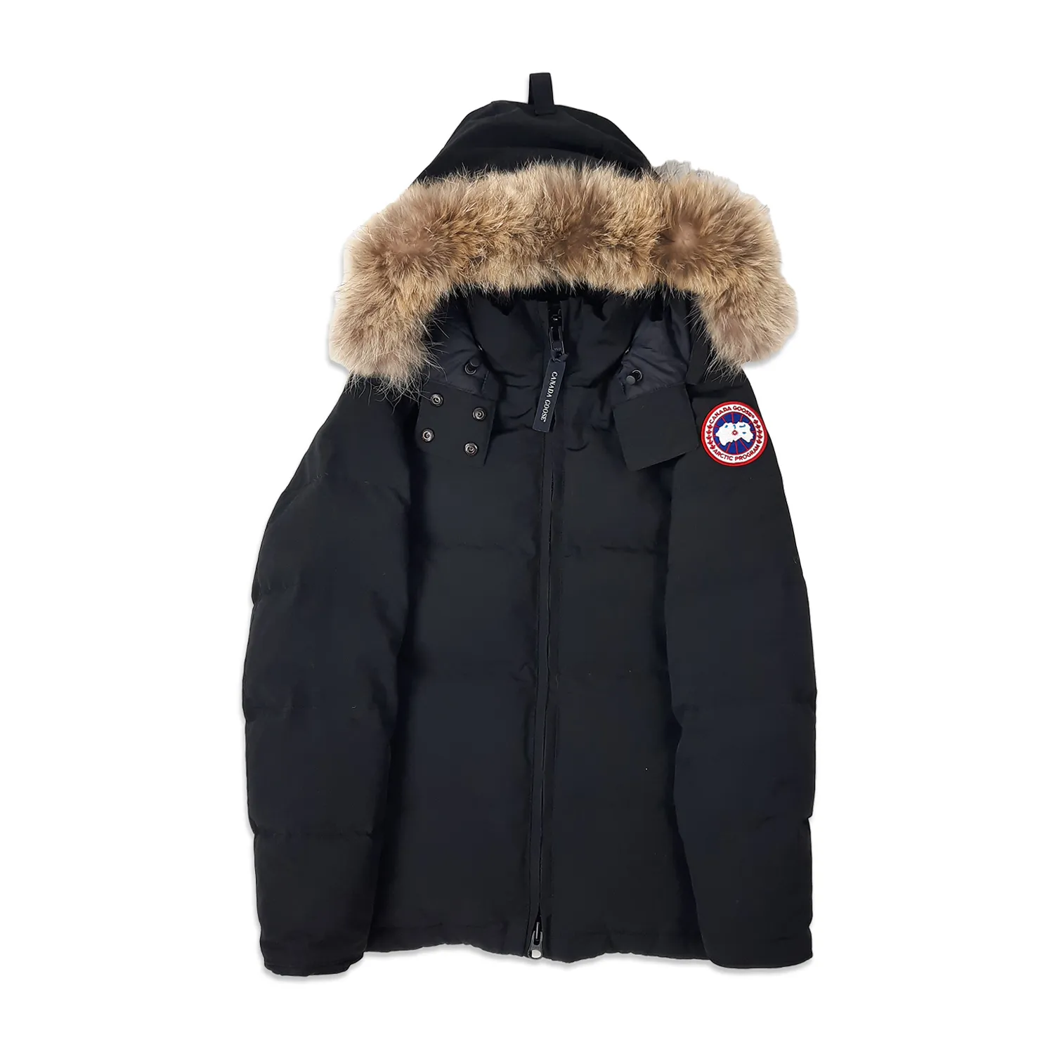 Canada Goose Chelsea Parka Black Small - Authentic Luxury Designer