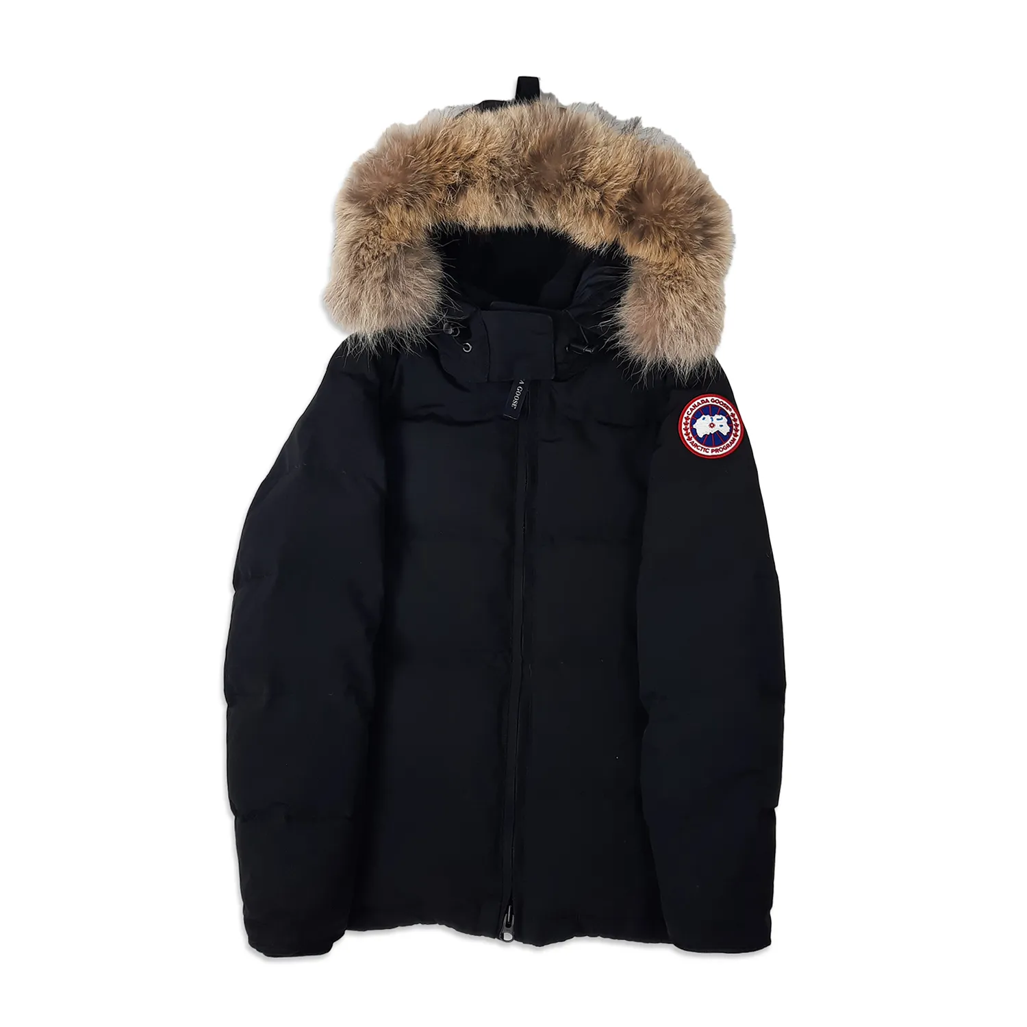 Canada Goose Chelsea Parka Black Small - Authentic Luxury Designer