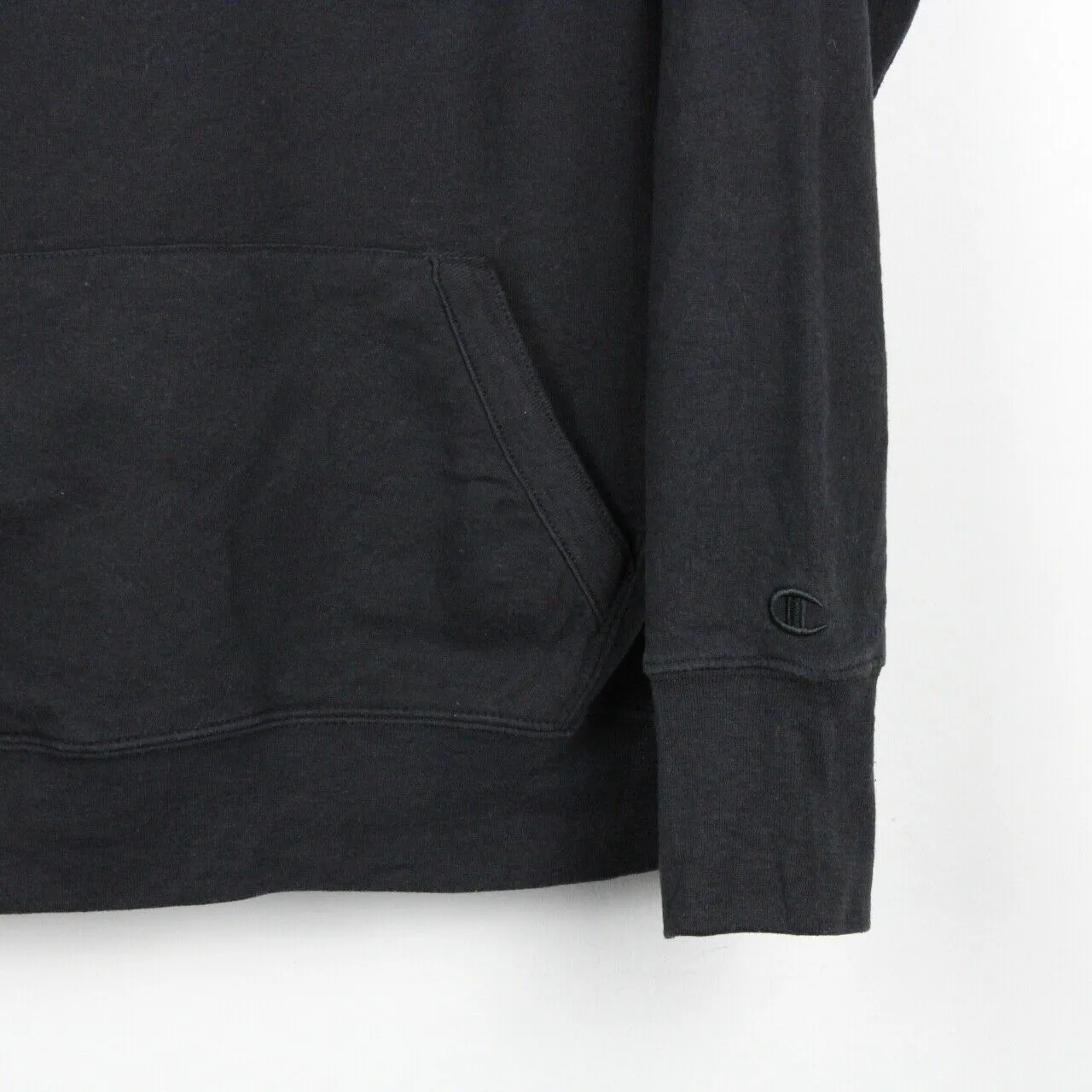 CHAMPION Hoodie Black | Medium