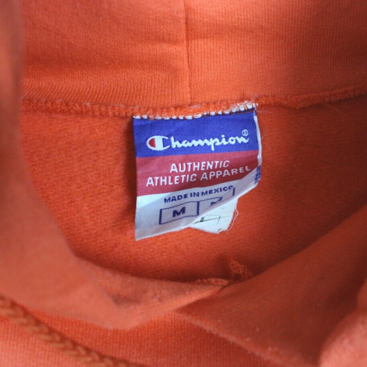 CHAMPION Hoodie Orange | Medium