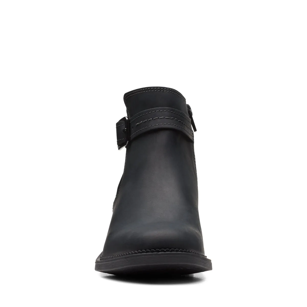 CLARKS | BOTINES MUJER | MAYE STRAP BLACK LEATHER | NEGRO