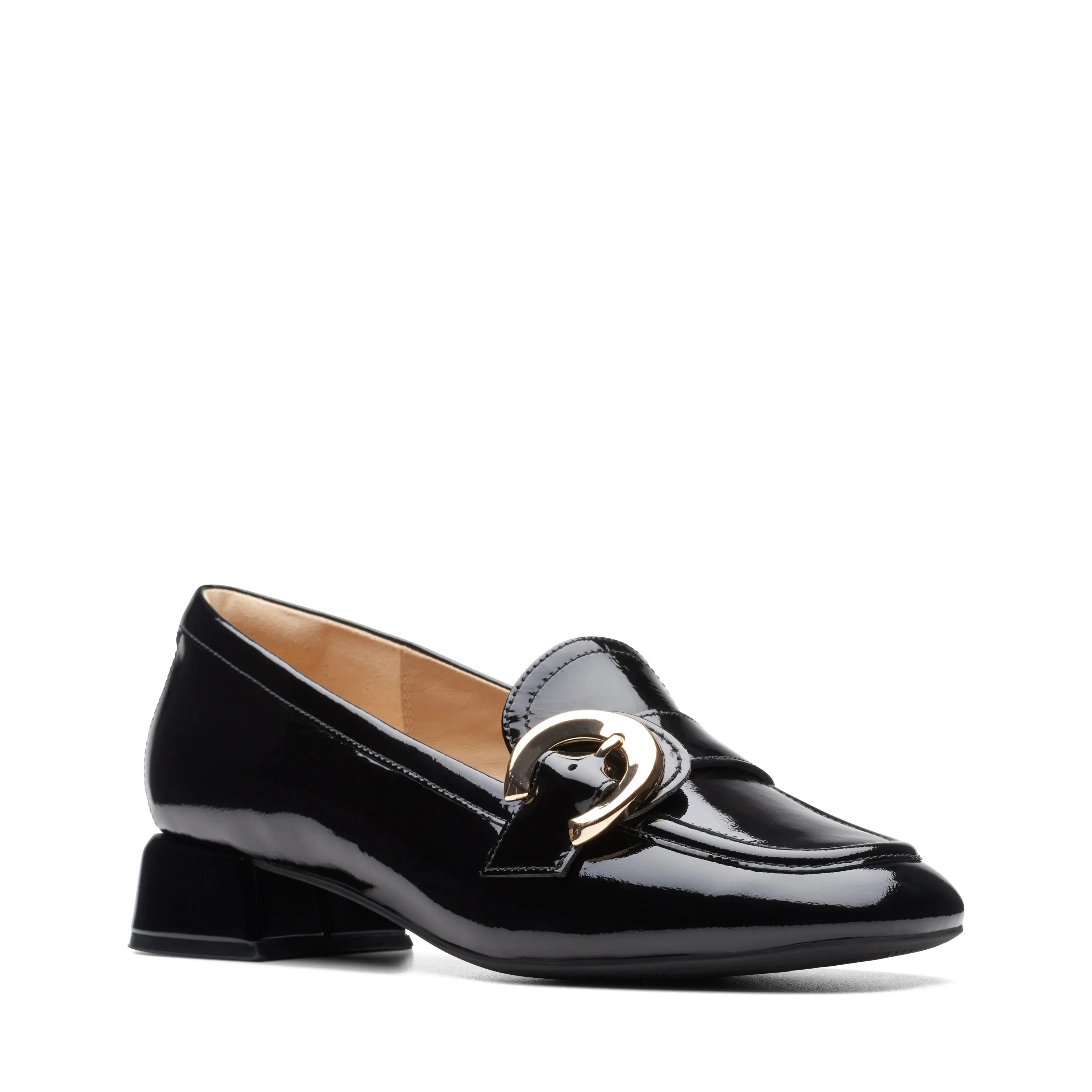 CLARKS | MOCASINES MUJER | DAISS30 TRIM BLACK PAT | NEGRO