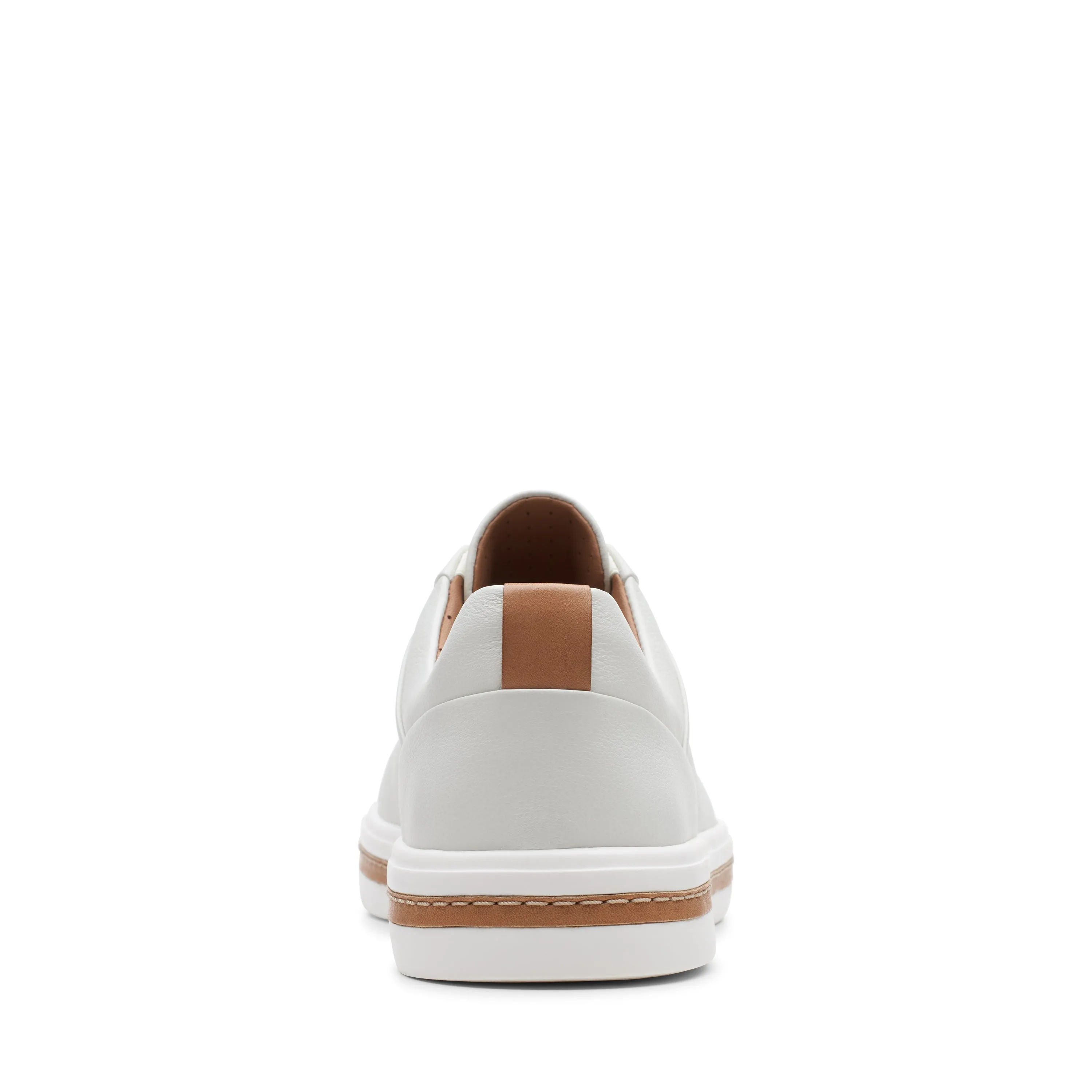 CLARKS | SNEAKERS MUJER | UN MAUI LACE WHITE LEATHER | BLANCO