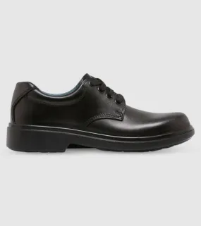 clarks daytona (c extra narrow) junior boys school shoes