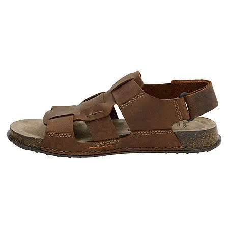 Clarks Men's Keften Cove's Sandal Tabacco Nubuck