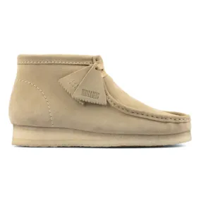 Clarks Men's Wallabee Boot Maple Suede Leather