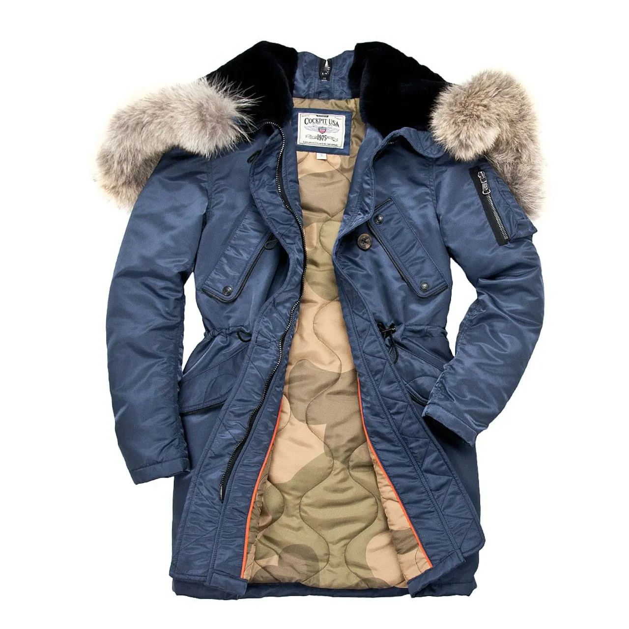 Cockpit USA Women's Sapphire N3B Parka USA Made