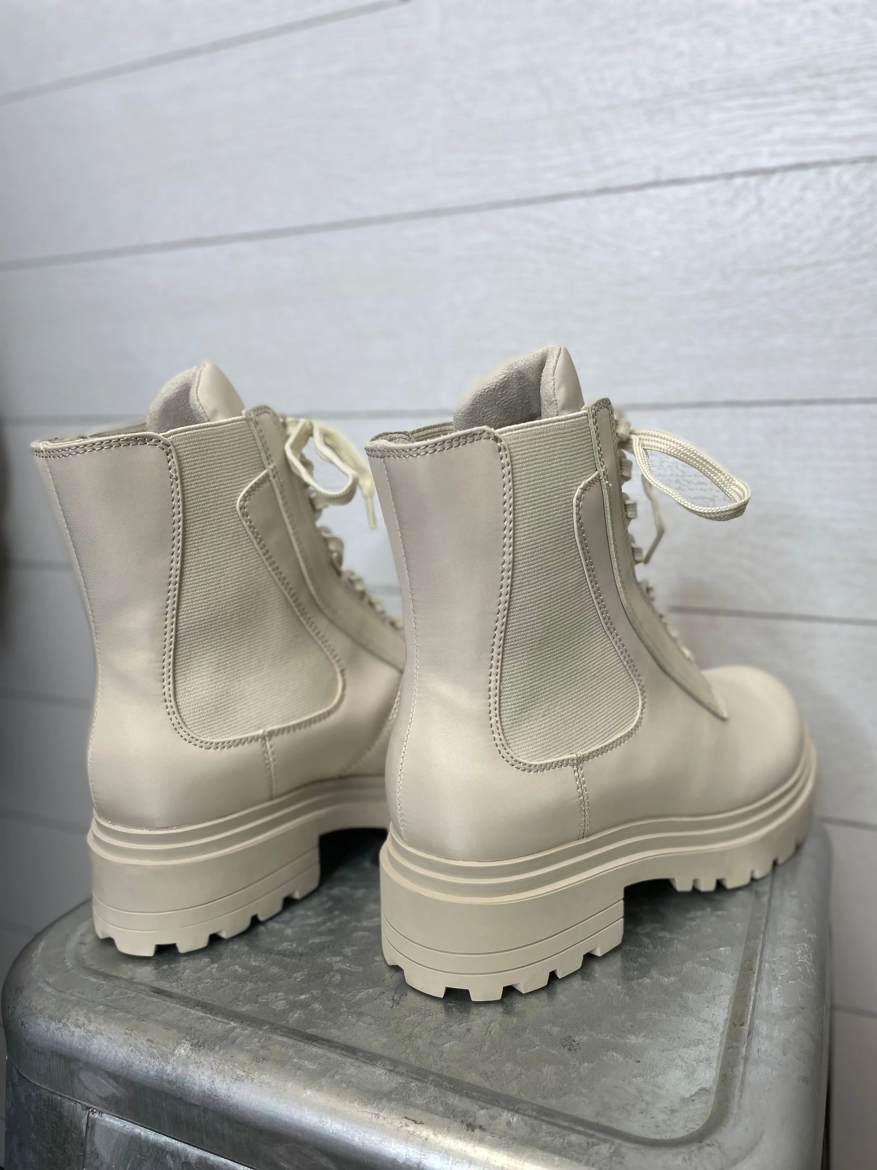 Commander Boot | Beige | Combat