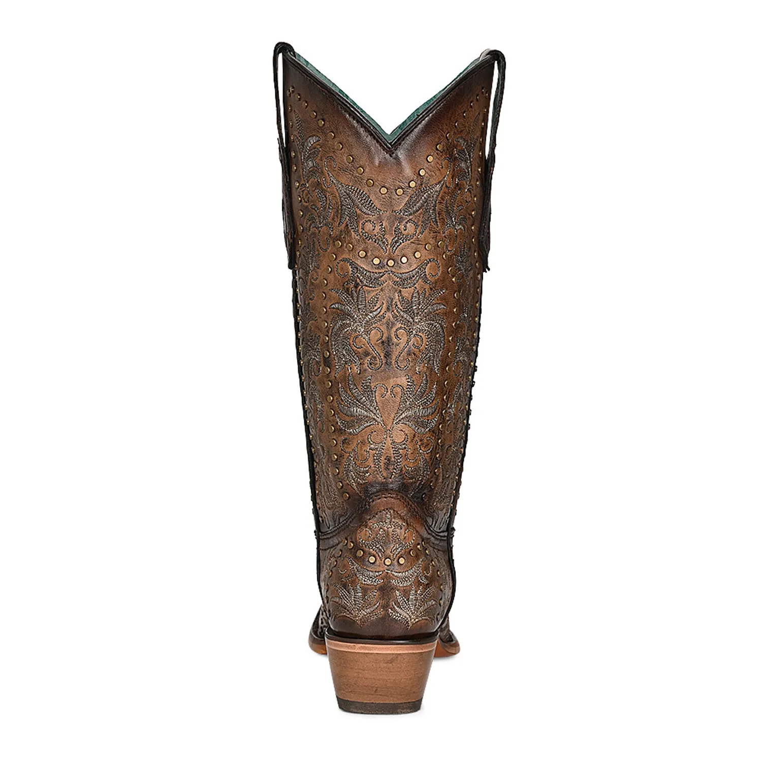 Corral Womens C3972 Maple Leather Classic Cowboy Boots