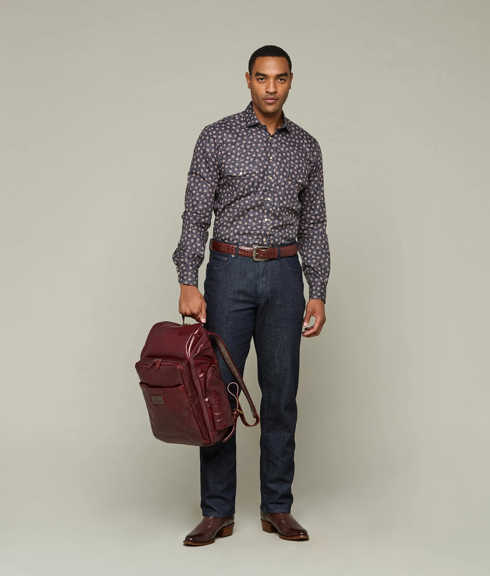 Cosimo Backpack :: Burgundy