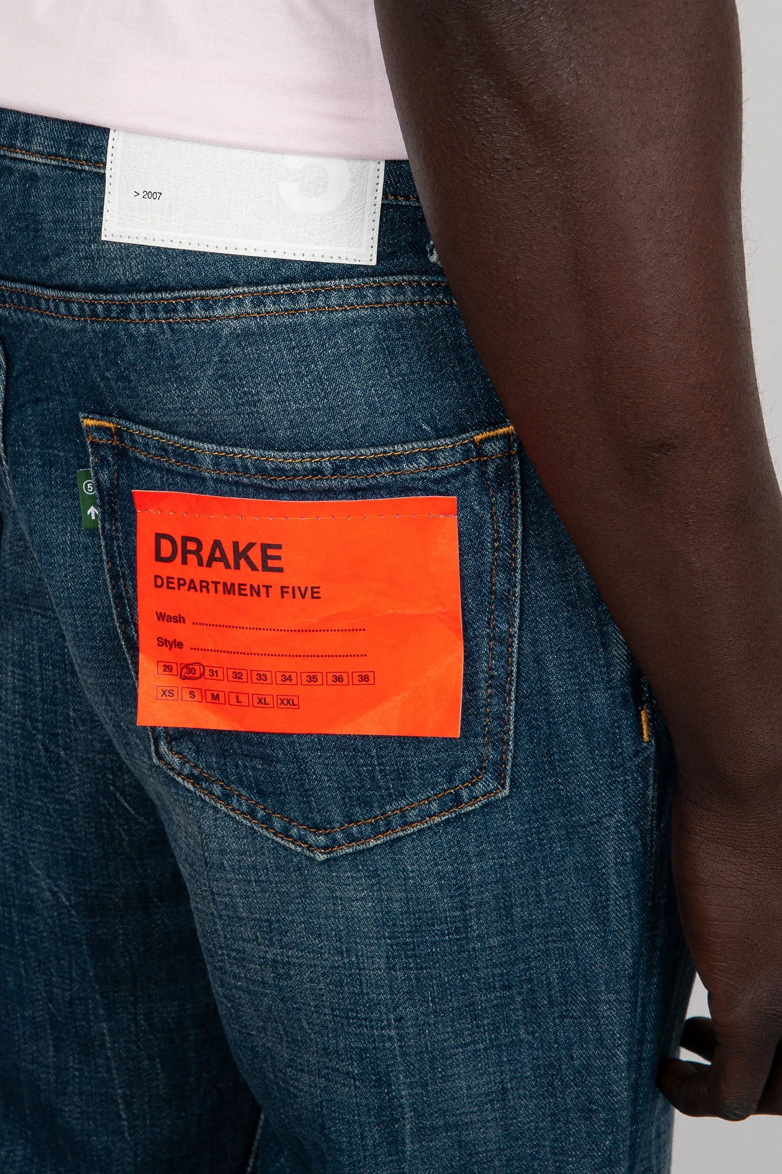 Department Five Jeans Drake Denim Blu Medio