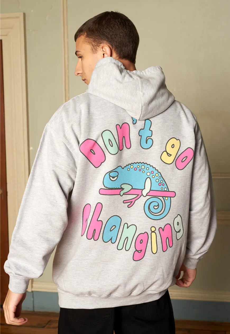 Don't Go Changing Men's Slogan Hoodie