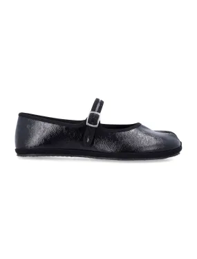 Drogheria Crivellini Fu-tabi Patent Leather Flat Shoes