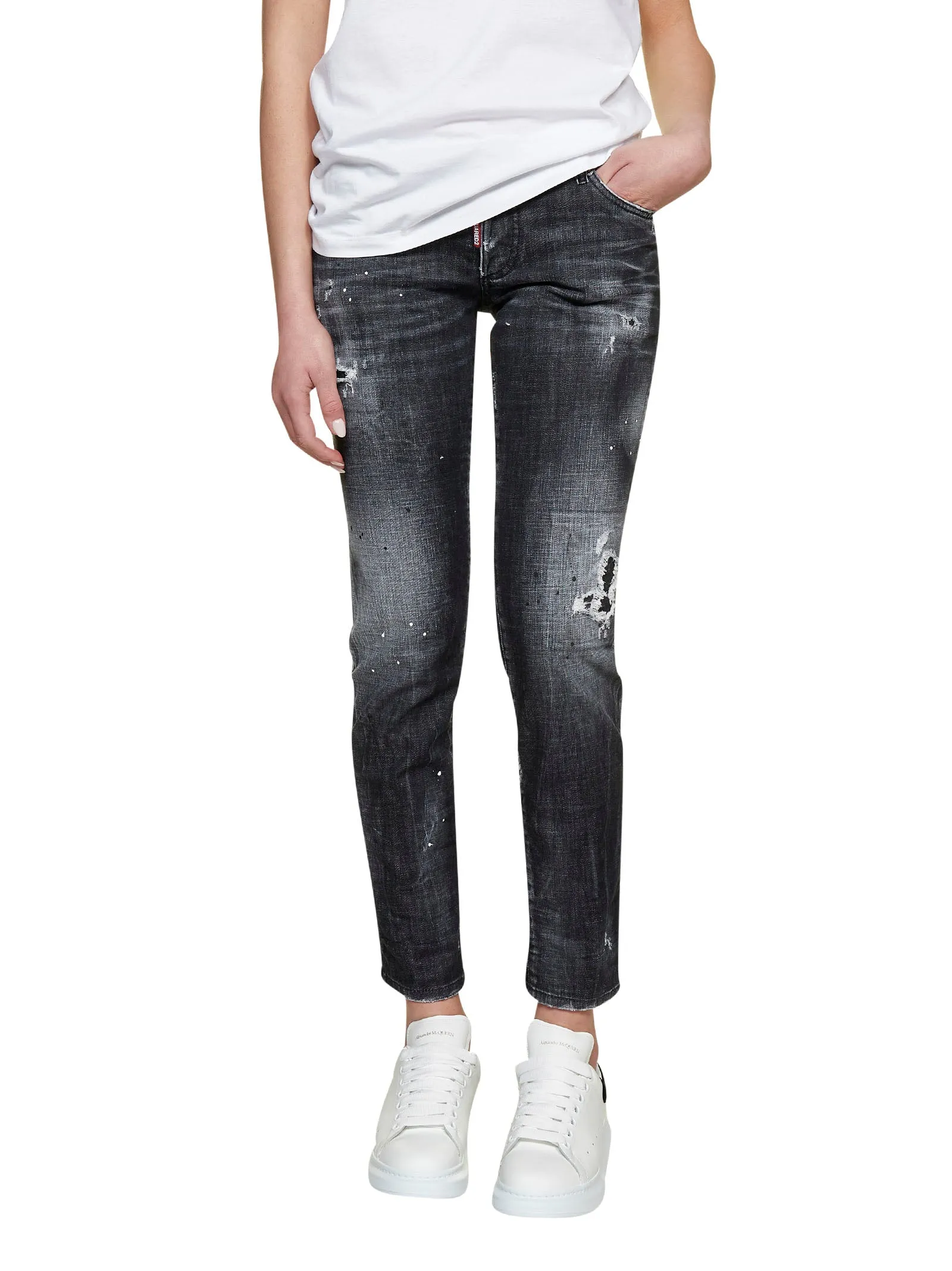 Dsquared2 Distressed Effect Jeans