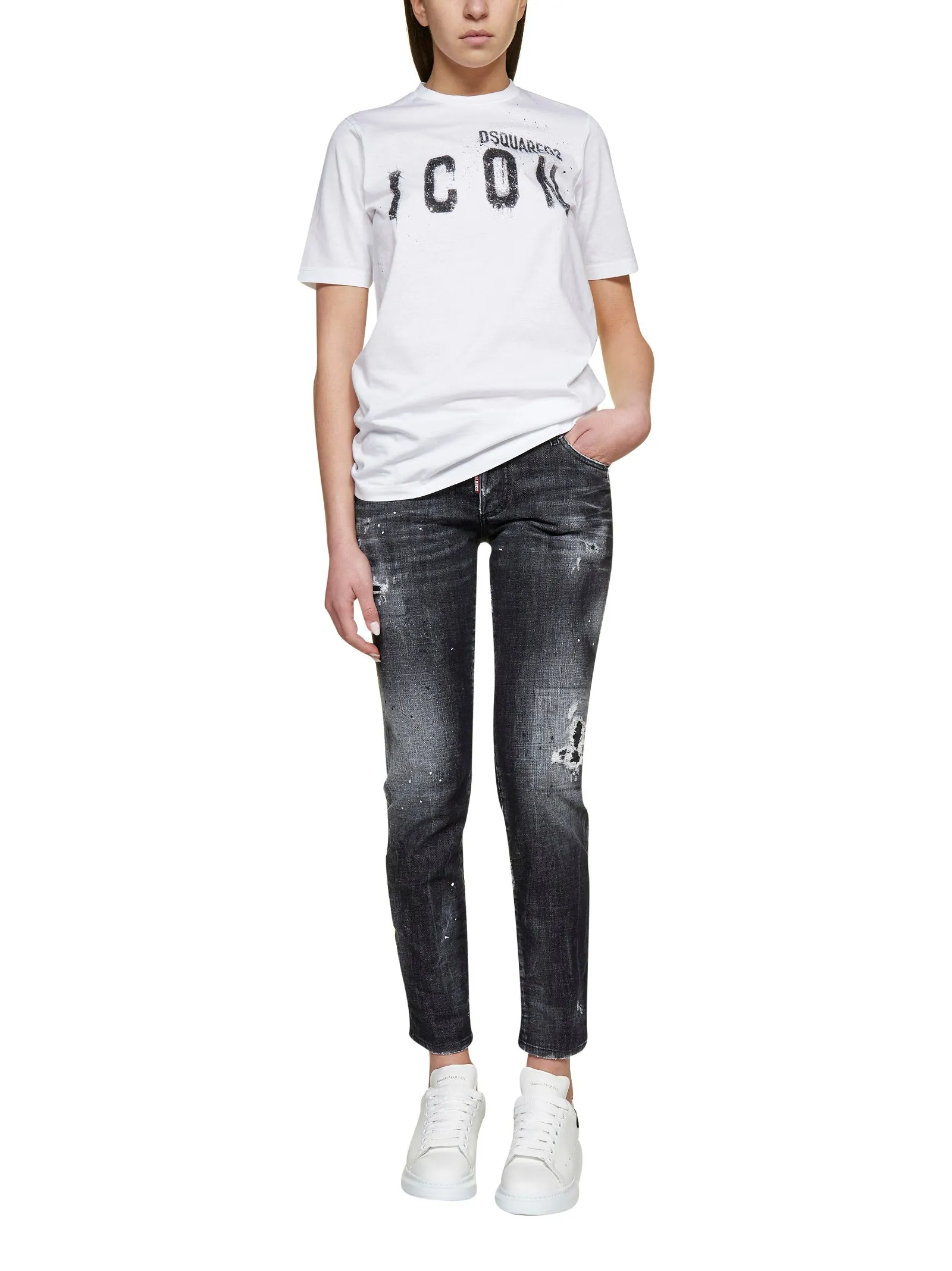 Dsquared2 Distressed Effect Jeans