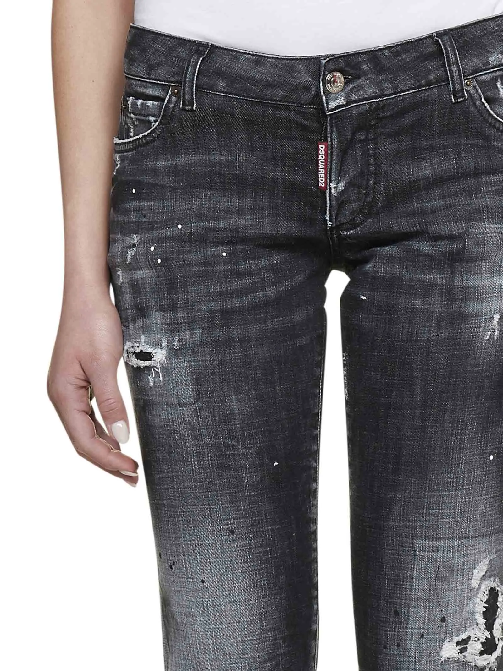 Dsquared2 Distressed Effect Jeans