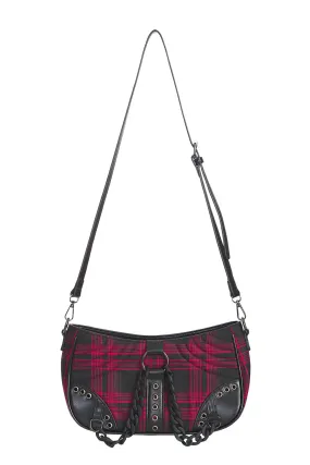 Earthworm Chain Red Handbag