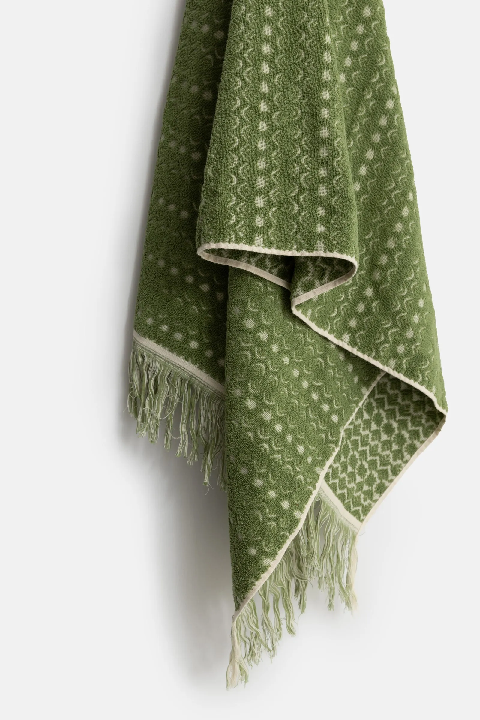 El Sol Towel Palm Green