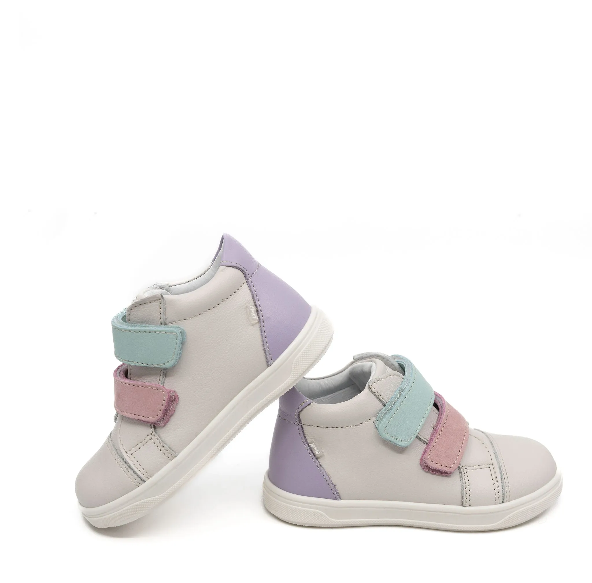 Emel White Pastel Baby Sneaker