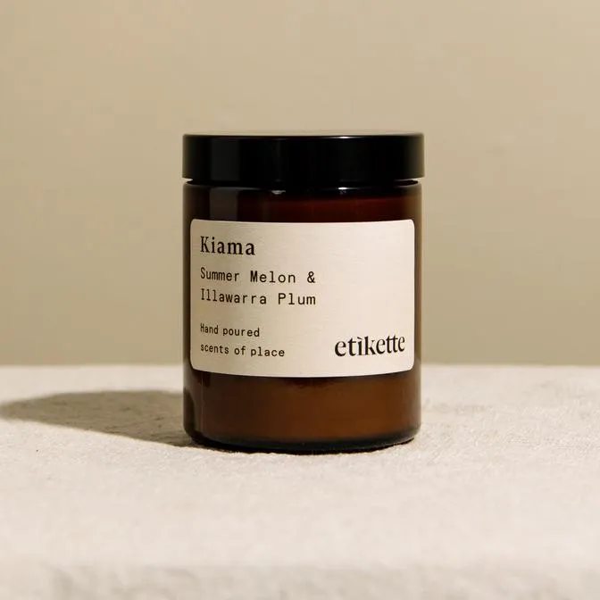 Etikette Kiama Candle and Eco Reed Room Diffuser