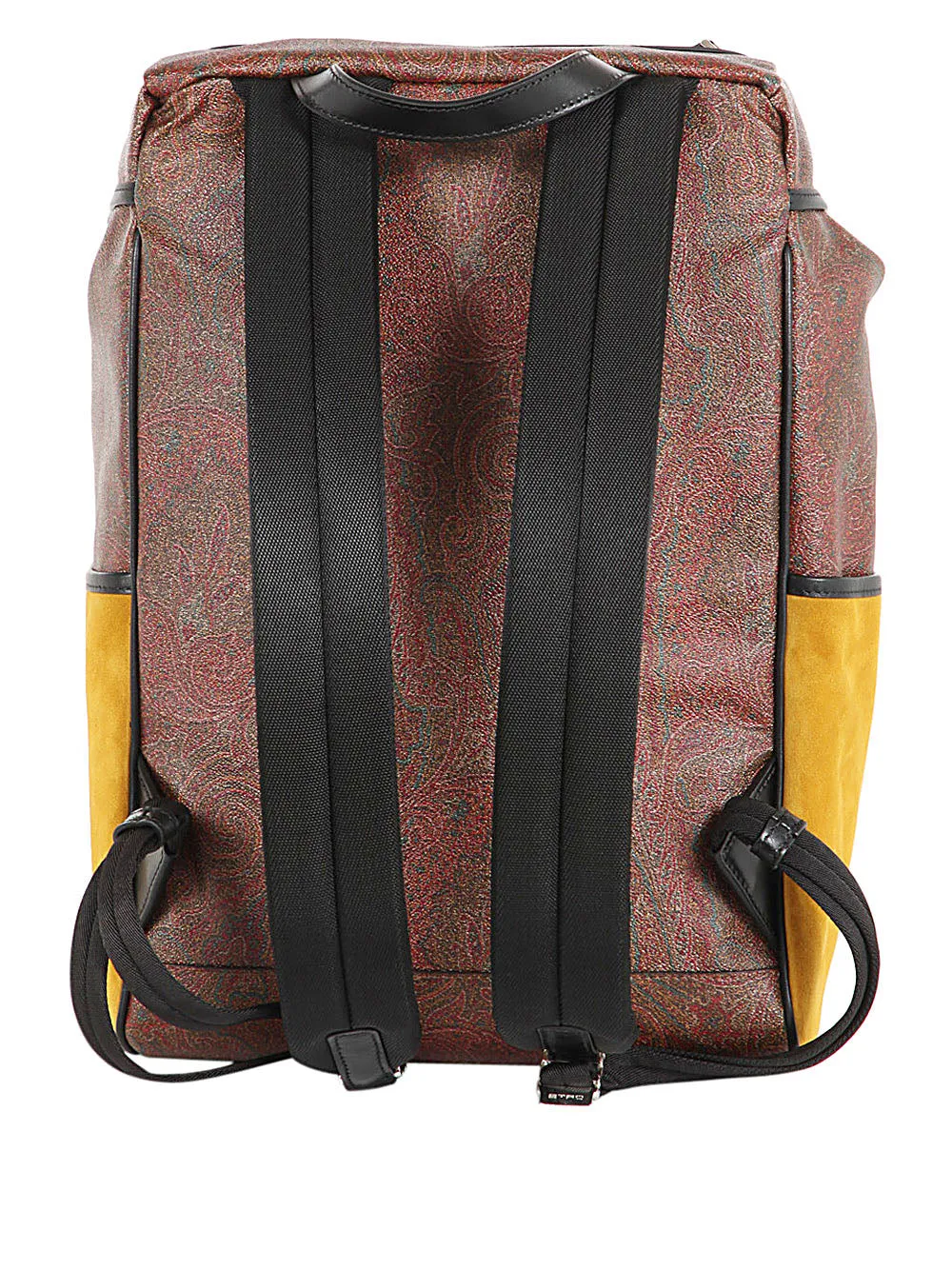 Etro Paisley Printed Patchwork Backpack