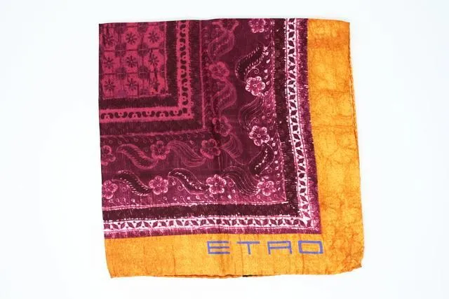 ETRO Silk Batik Scarf