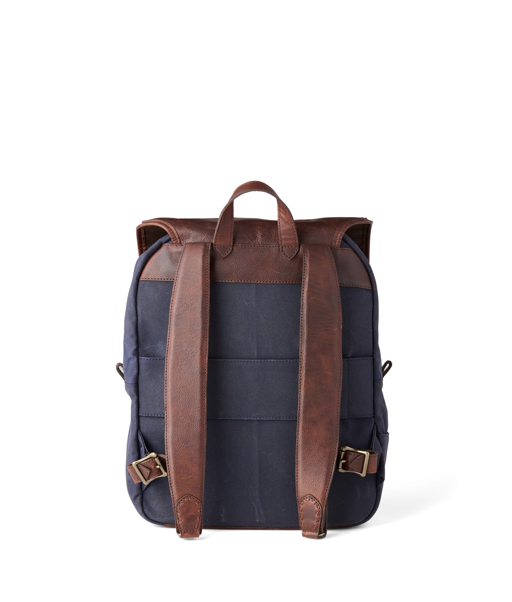 Everyday Waxed Canvas Backpack :: Navy