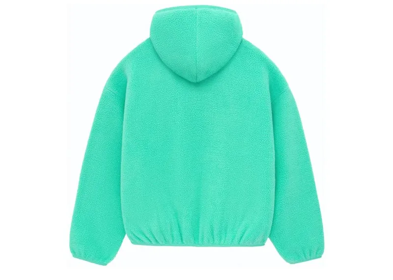 Fear of God Essentials Polar Fleece Hoodie Mint Leaf